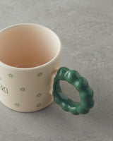 Professional Grade Green Ceramic Beverage Mug