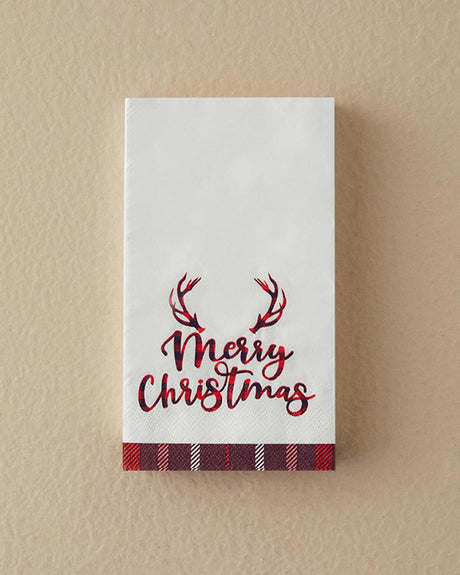 Professional Holiday Red Christmas Paper Napkins