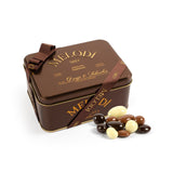 Melodi - Premium Metal Box Chocolate Dragees - 300 Grams 