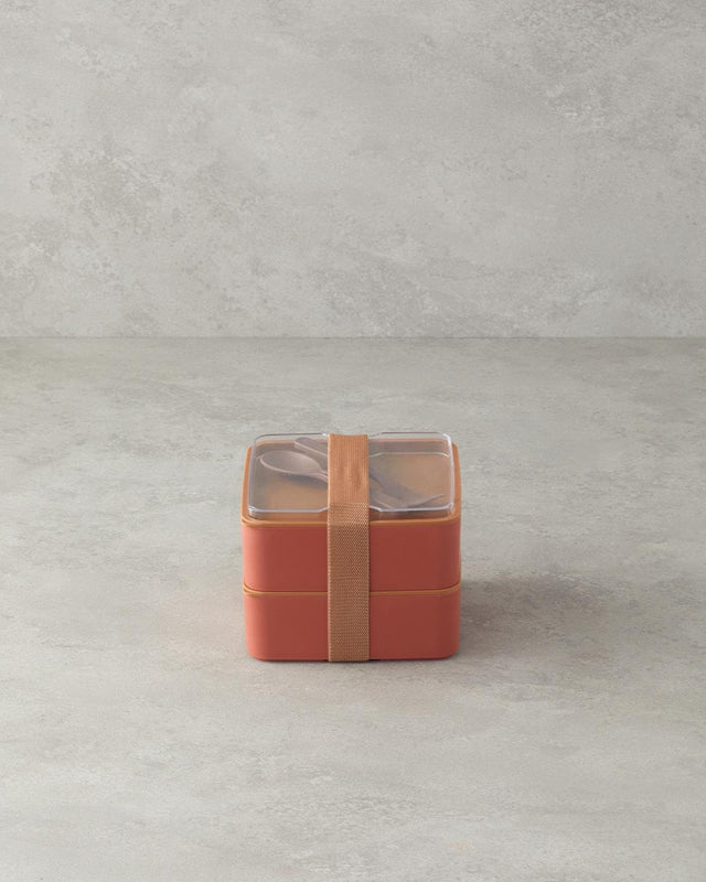 Professional-Grade-Two-Tier-Stackable-Lunch-Box-Orange