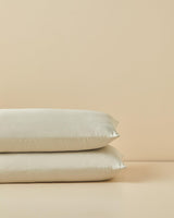 Premium Hotel Collection Cotton Sateen Pillowcase Pair Green 50x70cm