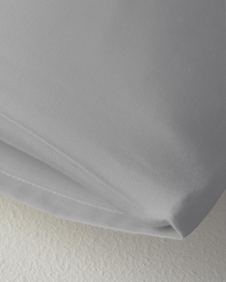 Professional-Grade-Cotton-Sateen-Pillowcase-Set-Silver-50x70cm