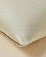 Premium Hotel Collection Cotton Sateen Pillowcase Pair Green 50x70cm