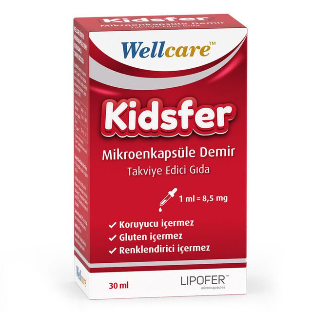 Microencapsulated Iron Liquid Drops - Children's Daily Nutritional Support - TryAladdin