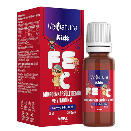 Microencapsulated Iron & Vitamin C Drops for Kids (4 - 10 Years) - TryAladdin