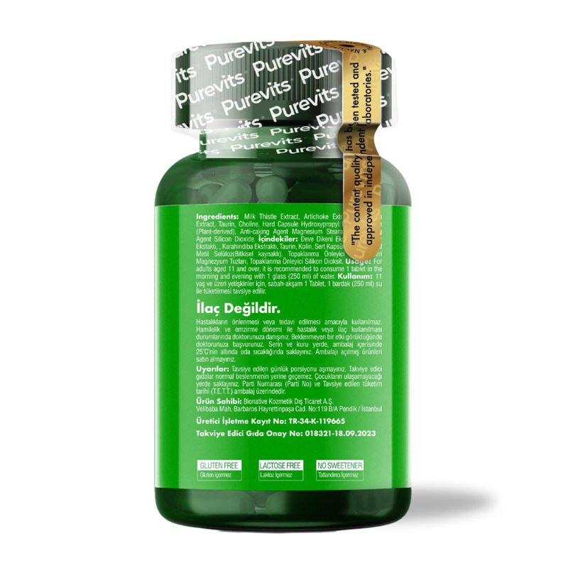 Milk Thistle, Artichoke & Dandelion Complex for Liver Support Capsules - TryAladdin