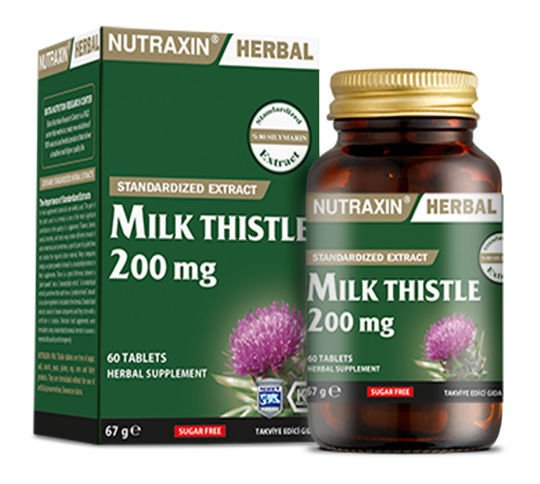 Milk Thistle Seed Extract - Herbal Food Supplement Tablets - TryAladdin