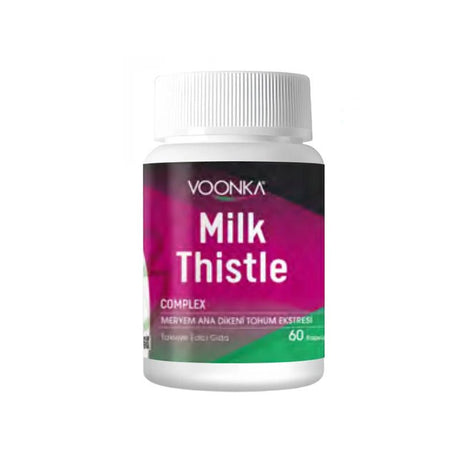 Milk Thistle & Silymarin Herbal Blend for Daily Wellness Capsules - TryAladdin