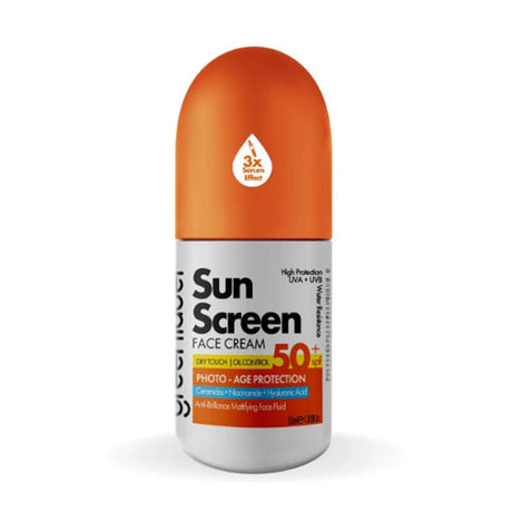 Mineral - Based Face Sun Cream - SPF 50+ Matte Finish with Niacinamide - TryAladdin