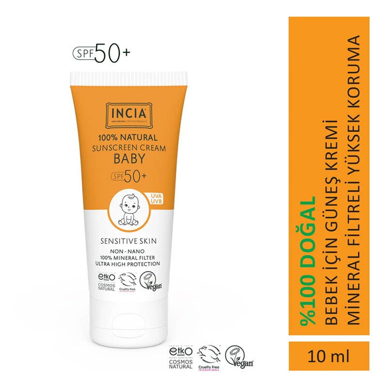 Mineral Filter Baby Sunscreen - SPF 50+ UVA/UVB High Protection Cream - TryAladdin