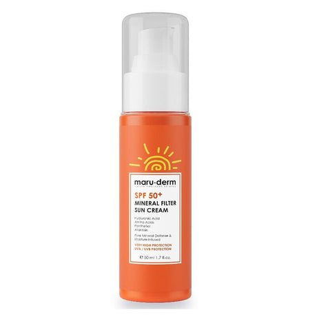 Mineral Filter Sun Cream - SPF 50+ Broad Spectrum Protection for Sensitive Skin - TryAladdin