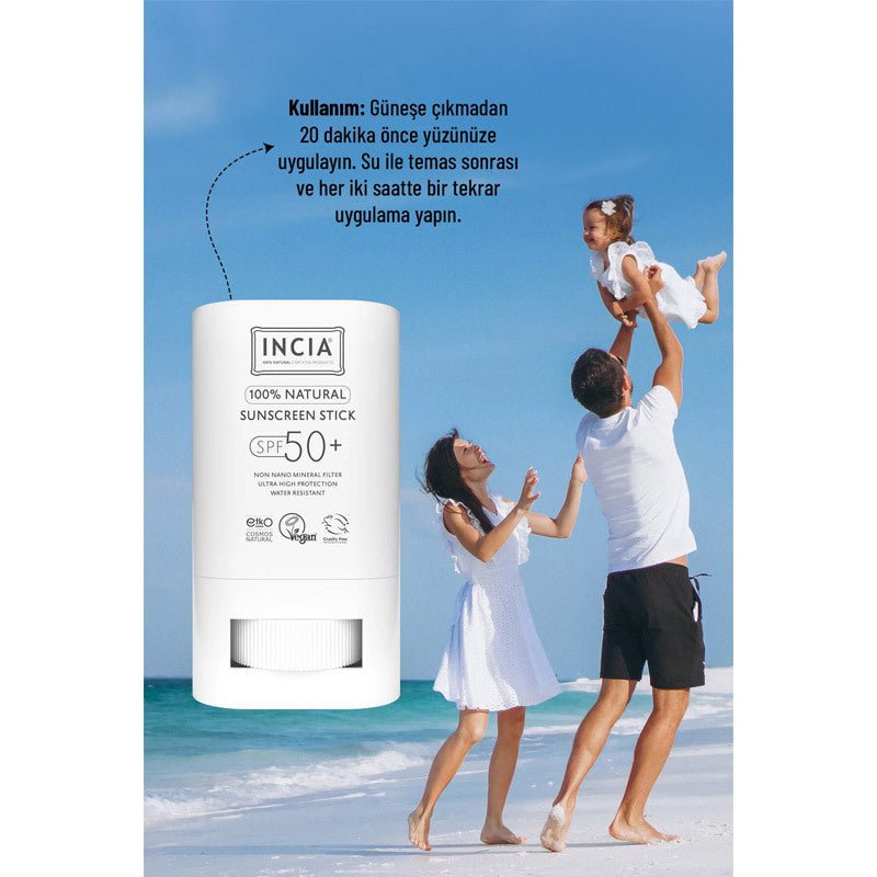 Mineral Filter Sun Stick - SPF 50+ UVA/UVB Protection with Nourishing Oils - TryAladdin
