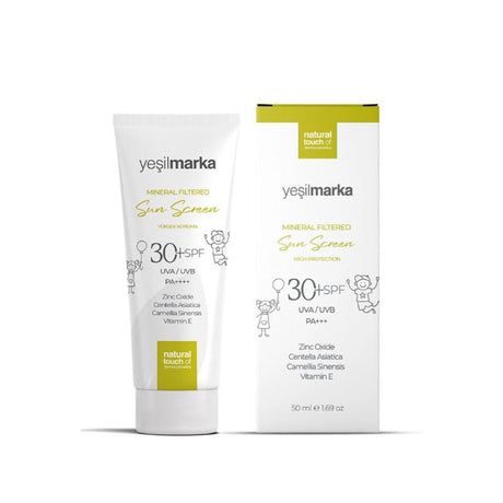 Mineral Sun Cream - Broad Spectrum SPF 30+ UVA/UVB & Blue Light Protection - TryAladdin