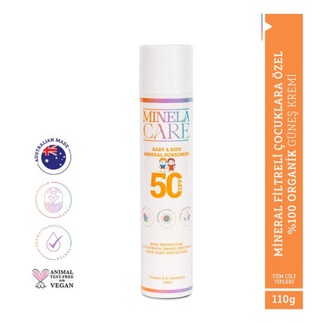 Mineral Sunscreen - Broad Spectrum SPF 50+ Blue Light Protection Cream - TryAladdin
