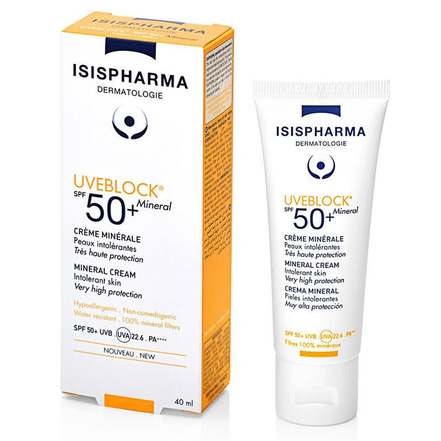 Mineral Sunscreen Cream - SPF 50+ Very High UVA/UVB Protection for Sensitive Skin - TryAladdin