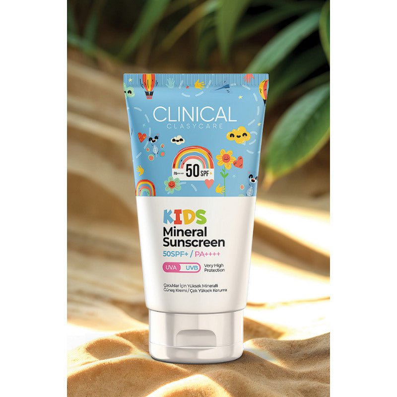 Mineral Sunscreen Cream - SPF 50+ Water - Resistant for Sensitive Skin - TryAladdin