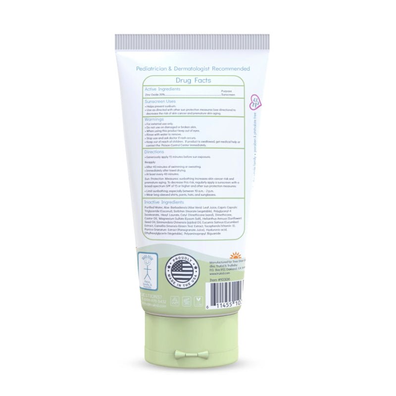 Mineral Sunscreen Lotion - SPF 30 for Sensitive Skin, Fragrance - Free - TryAladdin