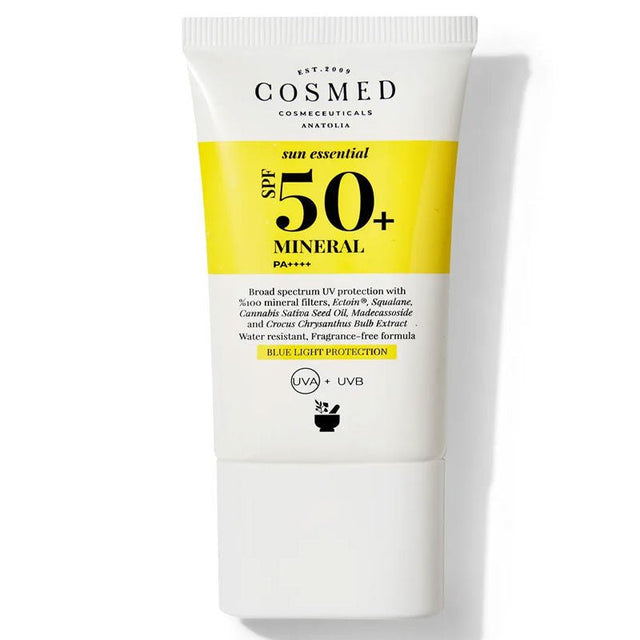 Mineral Sunscreen - SPF 50+ High Protection with Niacinamide & Ectoin - TryAladdin