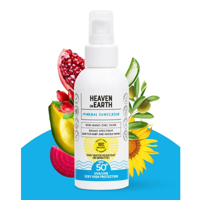 Mineral Sunscreen - SPF 50+ UVA/UVB Protection & Hydrating - TryAladdin
