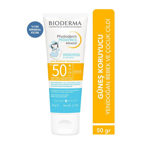 Mineral Sunscreen - Very High Protection for Baby & Child Sensitive Skin SPF50+ - TryAladdin