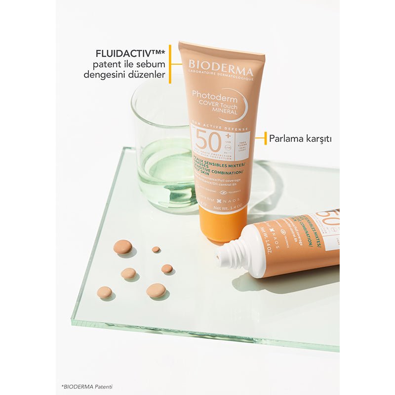 Mineral Tinted Sunscreen SPF50+ - High Coverage & Mattifying for Oily Skin - TryAladdin