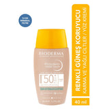 Mineral Tinted Sunscreen SPF50+ - Mattifying & Oil Control Fluid - TryAladdin