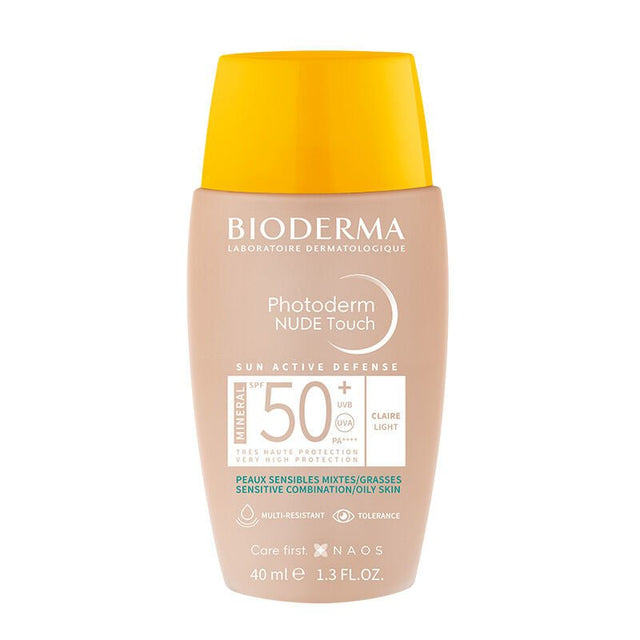 Mineral Tinted Sunscreen SPF50+ - Mattifying & Oil Control Fluid - TryAladdin