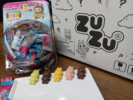 Mini ChocoBar Mystery Popping Candy Chocolate - 11g x 75 Round Box Display - TryAladdin