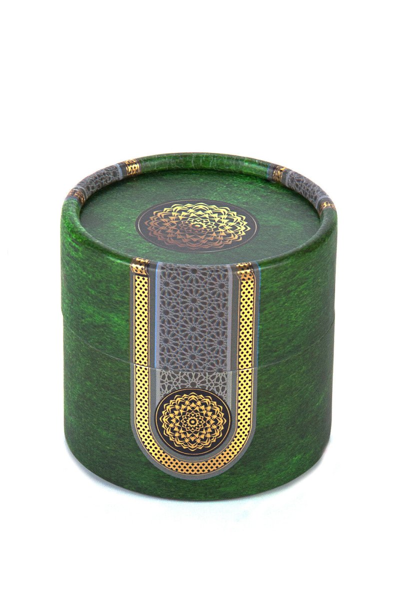 Mini Cylinder Boxed Tasbih and Dhikrmatic Gift Set, Green - TryAladdin