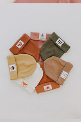 Mink Ribbed Beanie - "You Are Beautiful" Label - TryAladdin