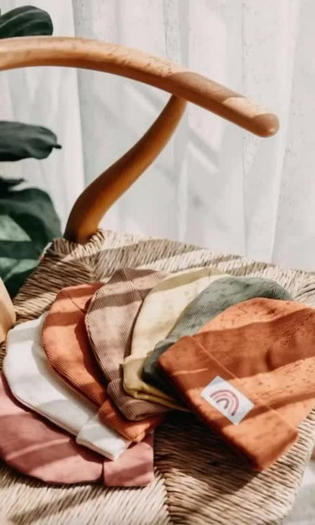 Mink Ribbed Beanie - "You Are Beautiful" Label - TryAladdin