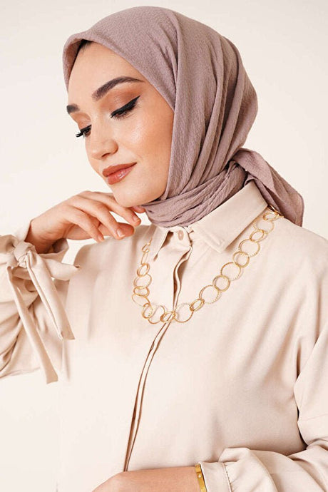Mio Caz Woven Crepe Hijab Wrinkle - Free & Easy Care - TryAladdin