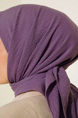 Mio Jazz Scarf - Dark Lilac, Lightweight & Breathable - TryAladdin