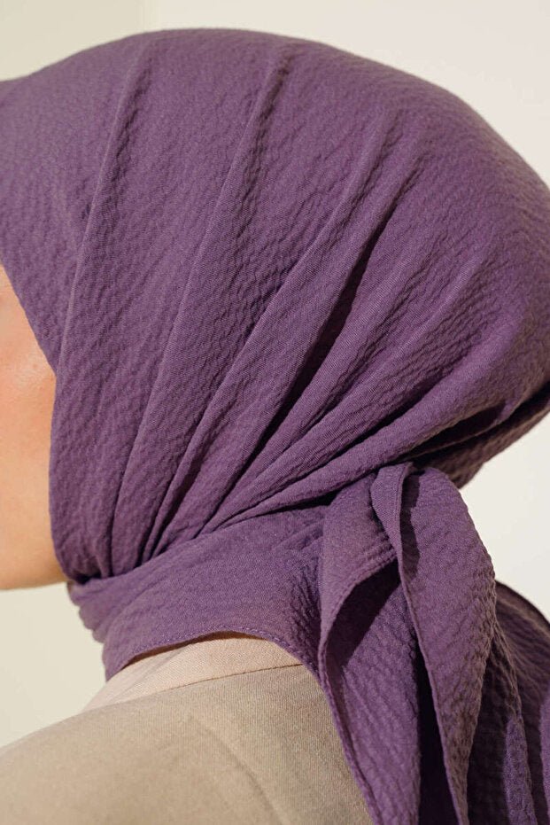 Mio Jazz Scarf - Dark Lilac, Lightweight & Breathable - TryAladdin