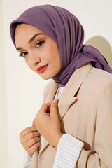 Mio Jazz Scarf - Dark Lilac, Lightweight & Breathable - TryAladdin
