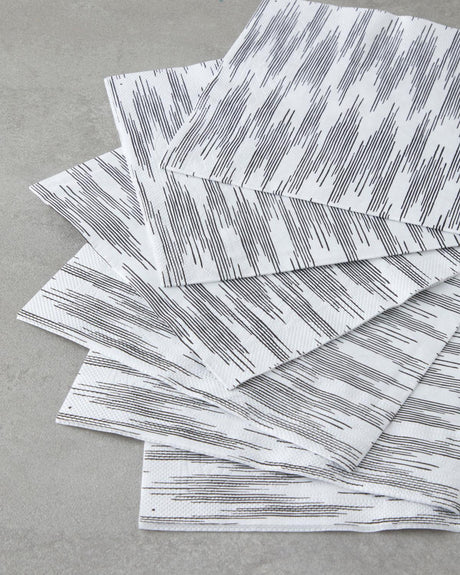 Professional Disposable Grey Paper Napkins 33x33cm 20Count