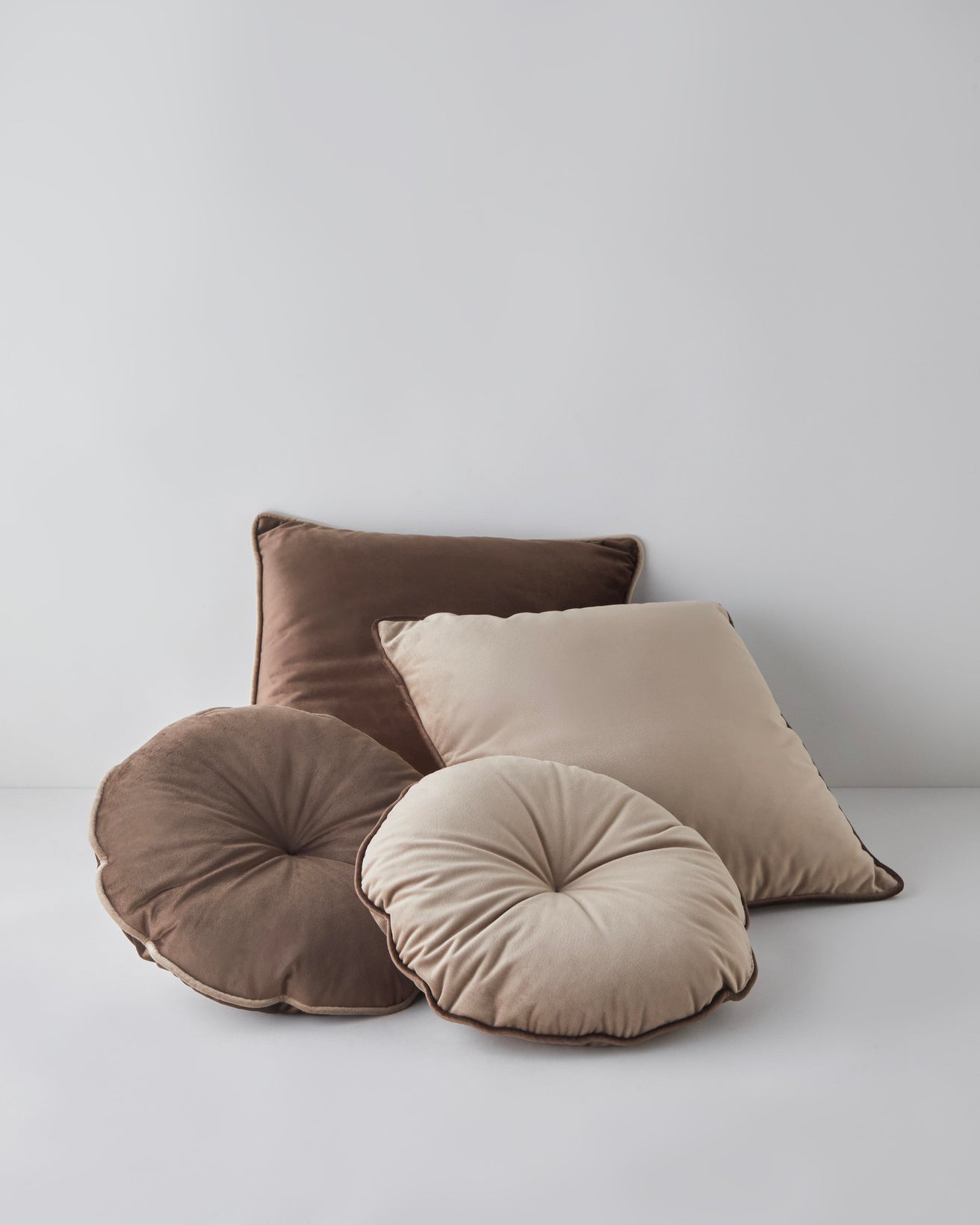 Professional Mocha Decorative Cushion Cover 45x45cm
