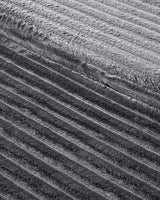 Premium-Super-Soft-Double-Size-Striped-Dark-Grey-Blanket