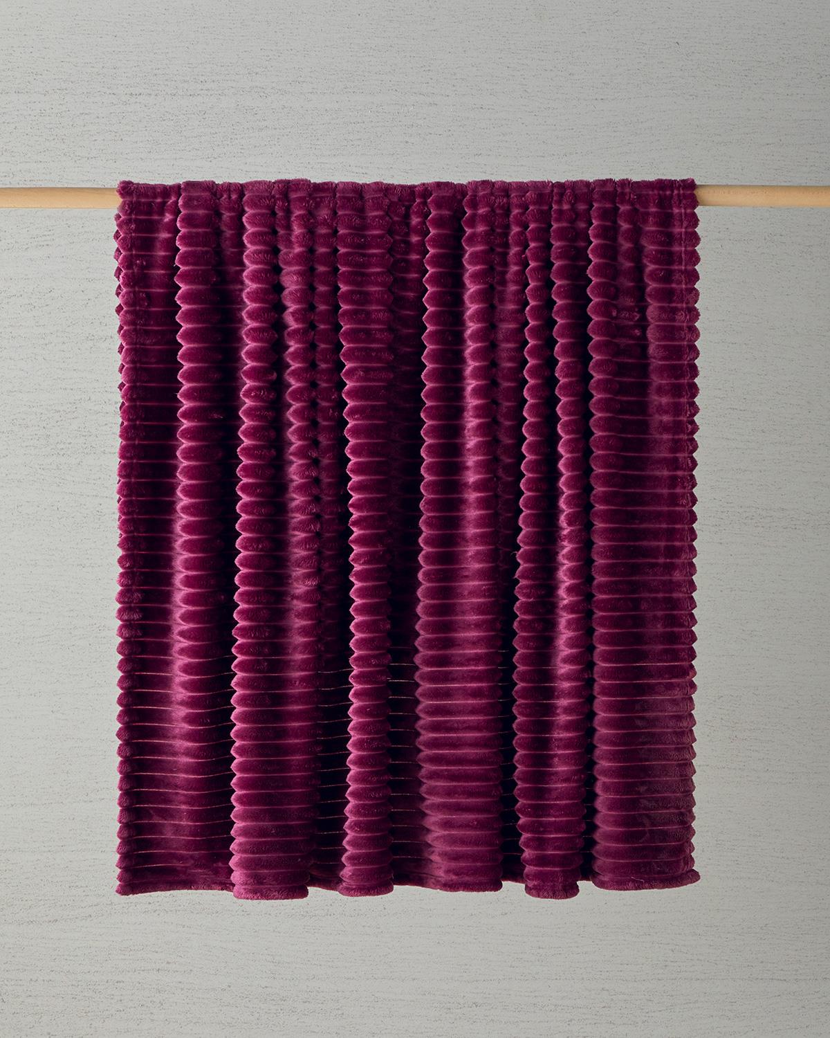 Modern Line-Striped-Super Soft-Single-Plush Blanket
