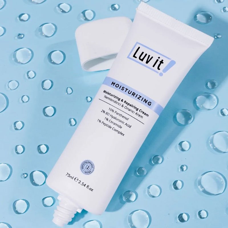 Moisturizing Repairing Cream - 8D Hyaluronic Acid & Panthenol Formula - TryAladdin