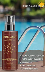 Moisturizing & Tanning Oil - Jojoba, Macadamia & Vitamin E Fast - Absorbing Formula - TryAladdin