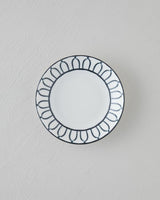 Premium Porcelain Deep Coupe Plate   19cm   Black White