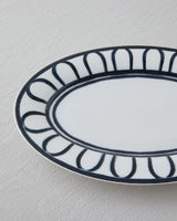 Premium-Porcelain-Serving-Dish-Black-White-30cm