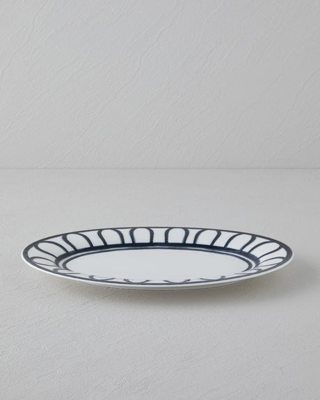 Premium-Porcelain-Serving-Dish-Black-White-30cm