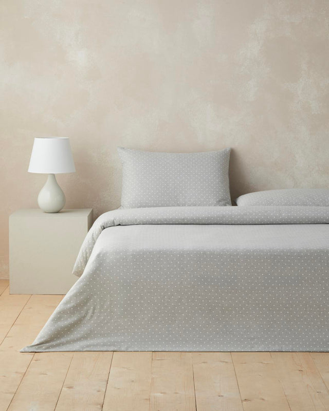 Professional Grade Diamond Yarn Dyed Single Duvet Cover Set Grey
