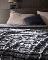 Montjalin Indigo Queen Bedspread Coverlet - TryAladdin