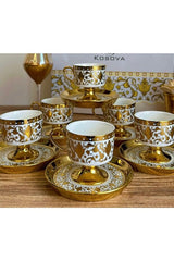 Muba Concept Premium Turkish Coffee Cup Set - 6 Person Serving - TryAladdin