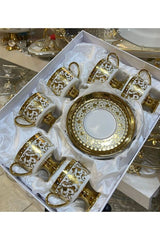 Muba Concept Premium Turkish Coffee Cup Set - 6 Person Serving - TryAladdin