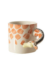 Mudo Home Premium Wild Giraffe Design Fincan Mug - TryAladdin