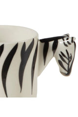 Mudo Home Premium Zebra Wild Turkish Coffee Cup - Single Piece - TryAladdin